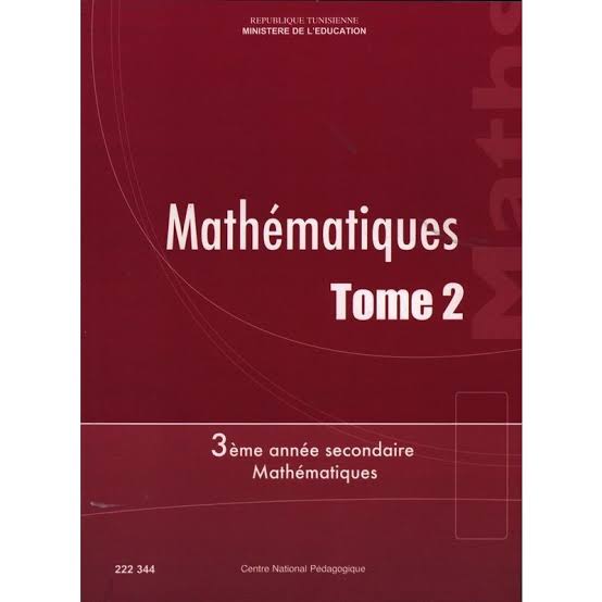 MATHEMATIQUES TOME 2 SECTION MATH MATHEMATIQUES TOME 2 SECTION MATH - Image 1