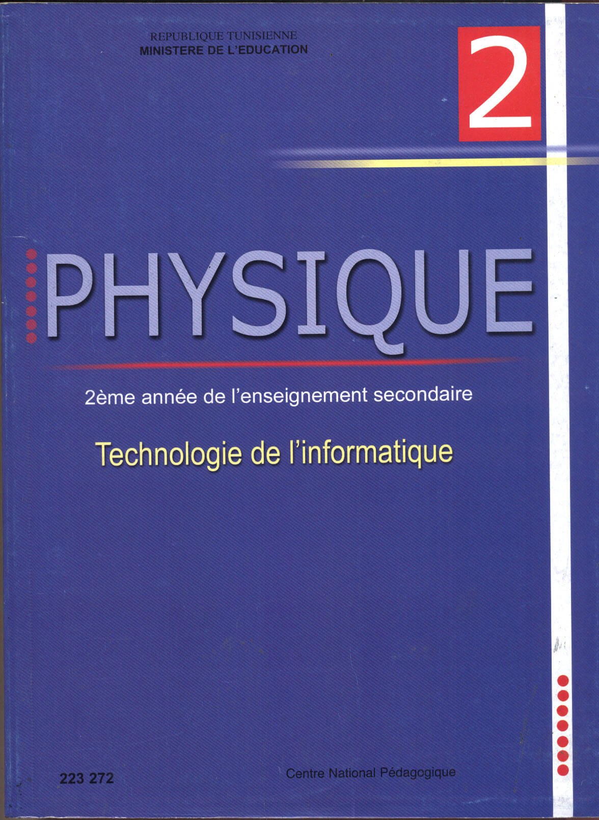 PHYSIQUE 2EME SEC TECHNOLOGIE DE L'INFO PHYSIQUE 2EME SEC TECHNOLOGIE DE L'INFO - Image 1